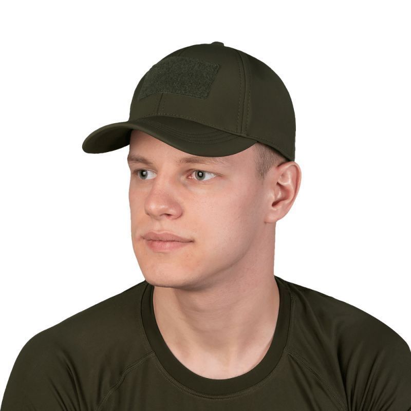 Тактична бейсболка Tactic SoftShell Olive Camotec фото