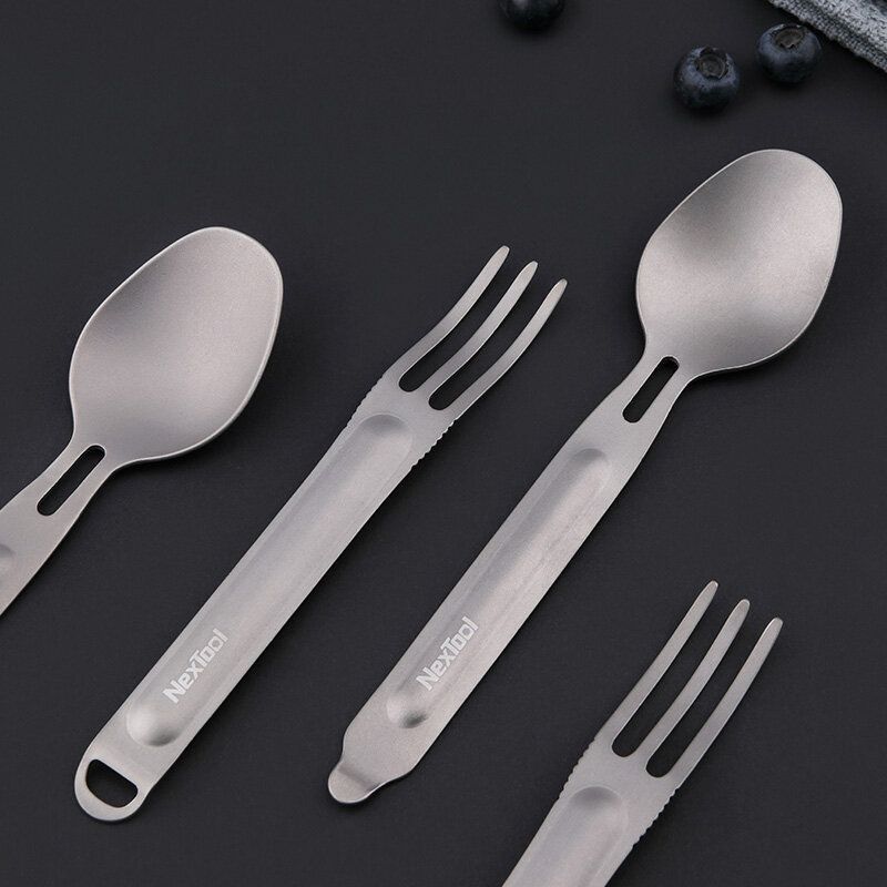 Столовий прилад NexTool Outdoor Spoon Fork NE0124 фото