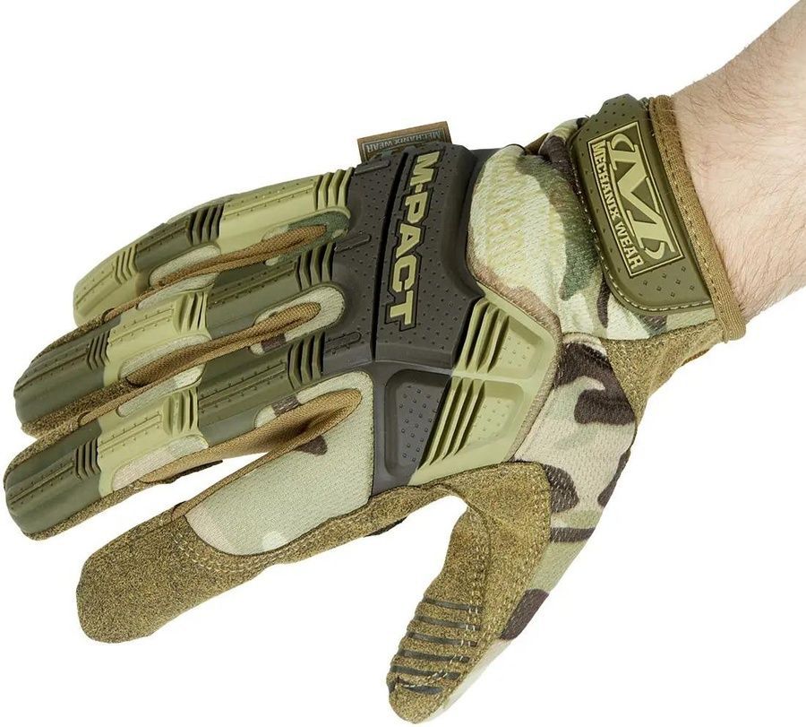 Військові рукавички M-Pact Multicam Mechanix фото