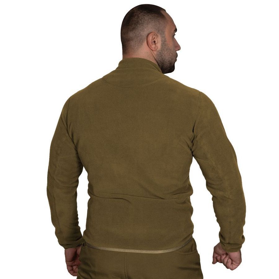 Чоловіча військова тактична флісова кофта Patrol . койот Camotec фото