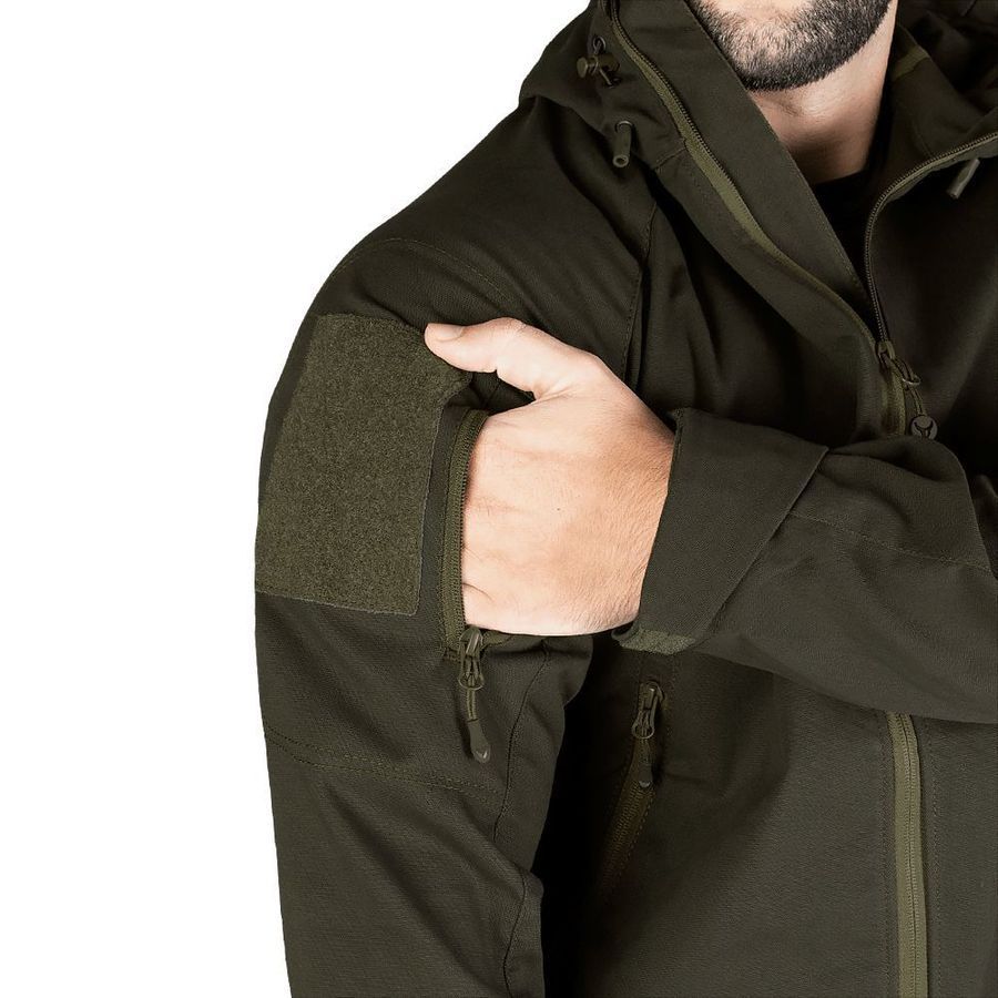 Демісезонний костюм військовий Stalker. Canvas Темна олива Camotec фото