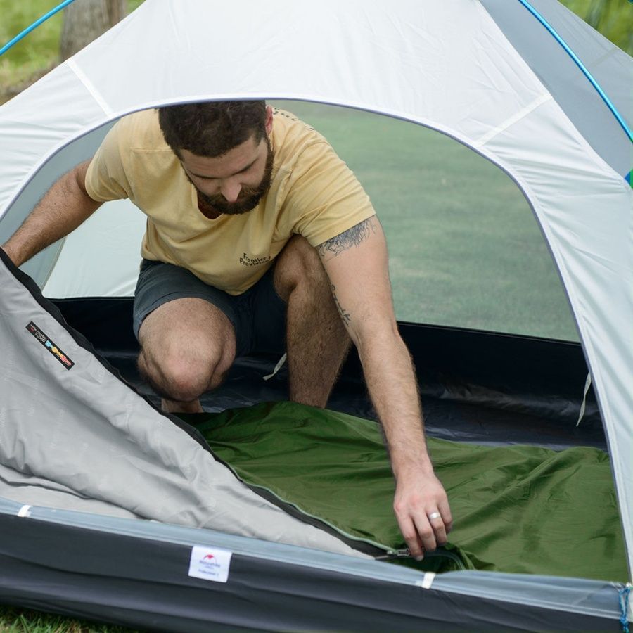 Спальний мішок ультралегкий Naturehike LW180 Mini NH21MSD04, XL, зелений фото