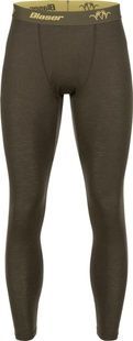 Кальсоны Blaser Active Outfits Merino Base Layer Tights Jonar 50 Dark Brown фото