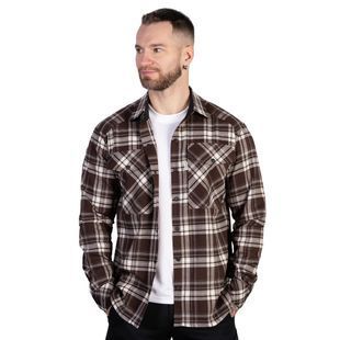 Рубашка "Буревой" Brown/White (9577)&nbsp;, 2XL фото