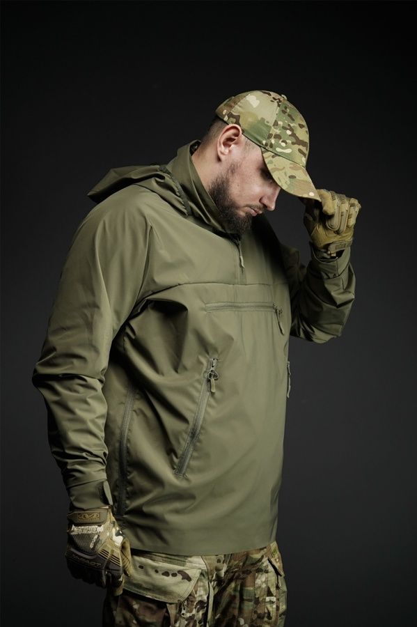 Анорак Military Stealth Army Green демисезонный для активного отдыха фото