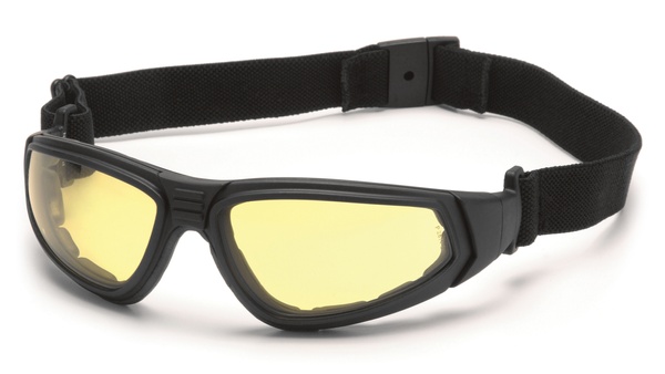 Захисні окуляри-маска Pyramex XSG ballistic (amber) Anti-Fog, жовті фото