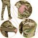 Летний мужской военный повседневный спортивный костюм Basic Zip Multicam Camotec фото 4