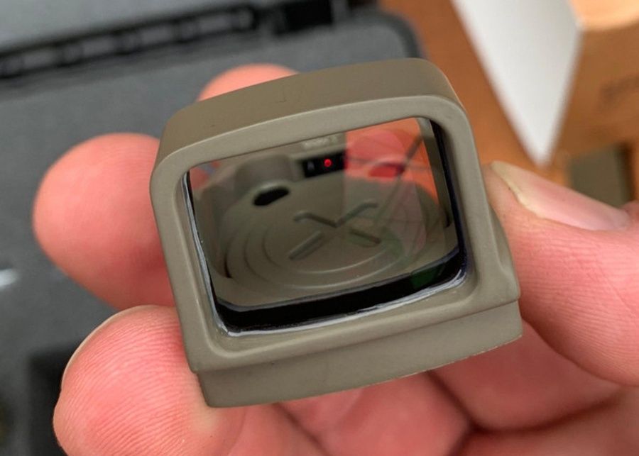 Коліматорний приціл пістолетний EOTech EFLX Mini 3MOA Tan фото