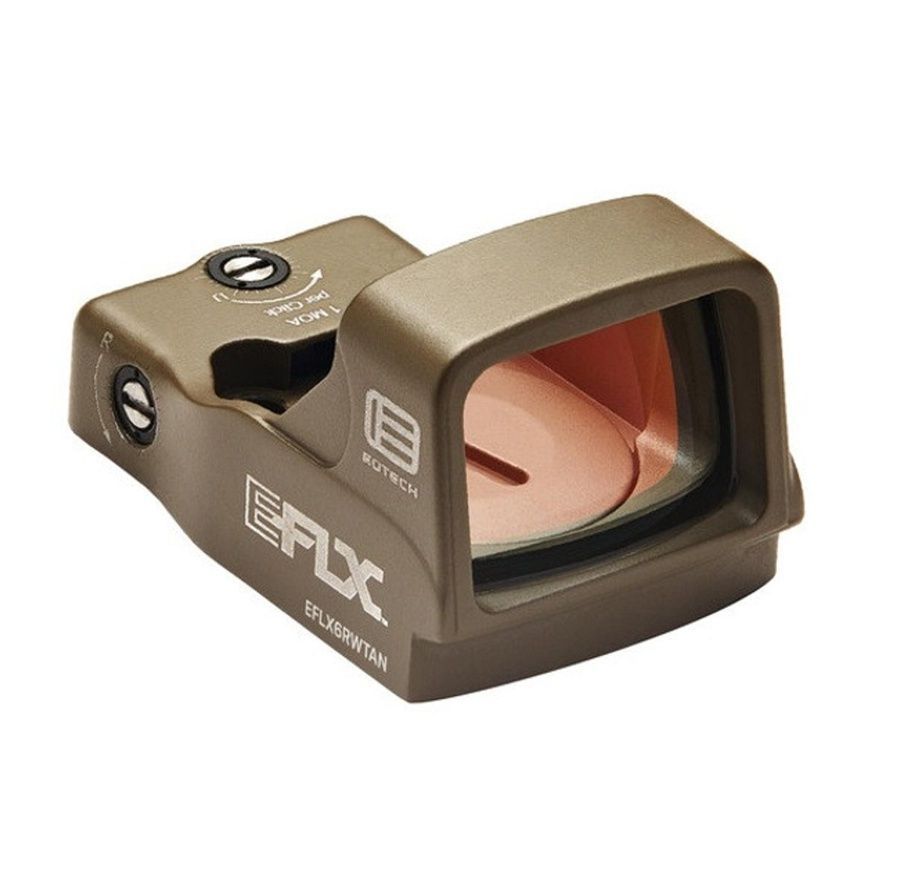 Коліматорний приціл пістолетний EOTech EFLX Mini 3MOA Tan фото