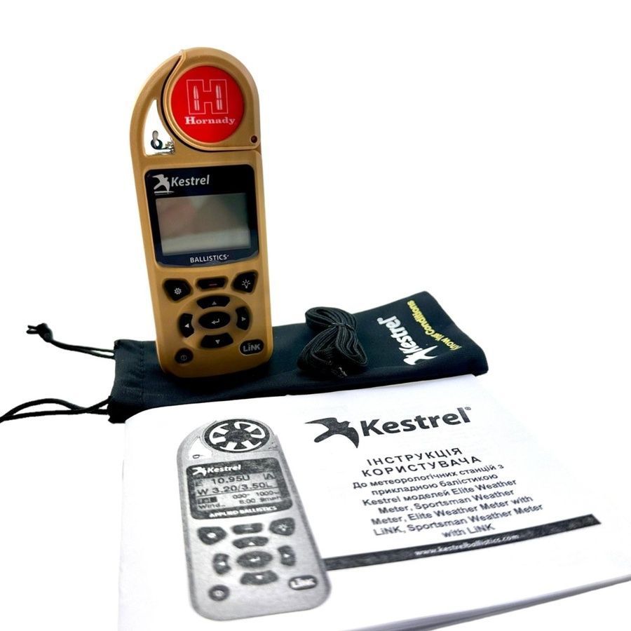Метеостанция Kestrel 5700 Ballistics Weather Meter with Hornady 4DOF фото