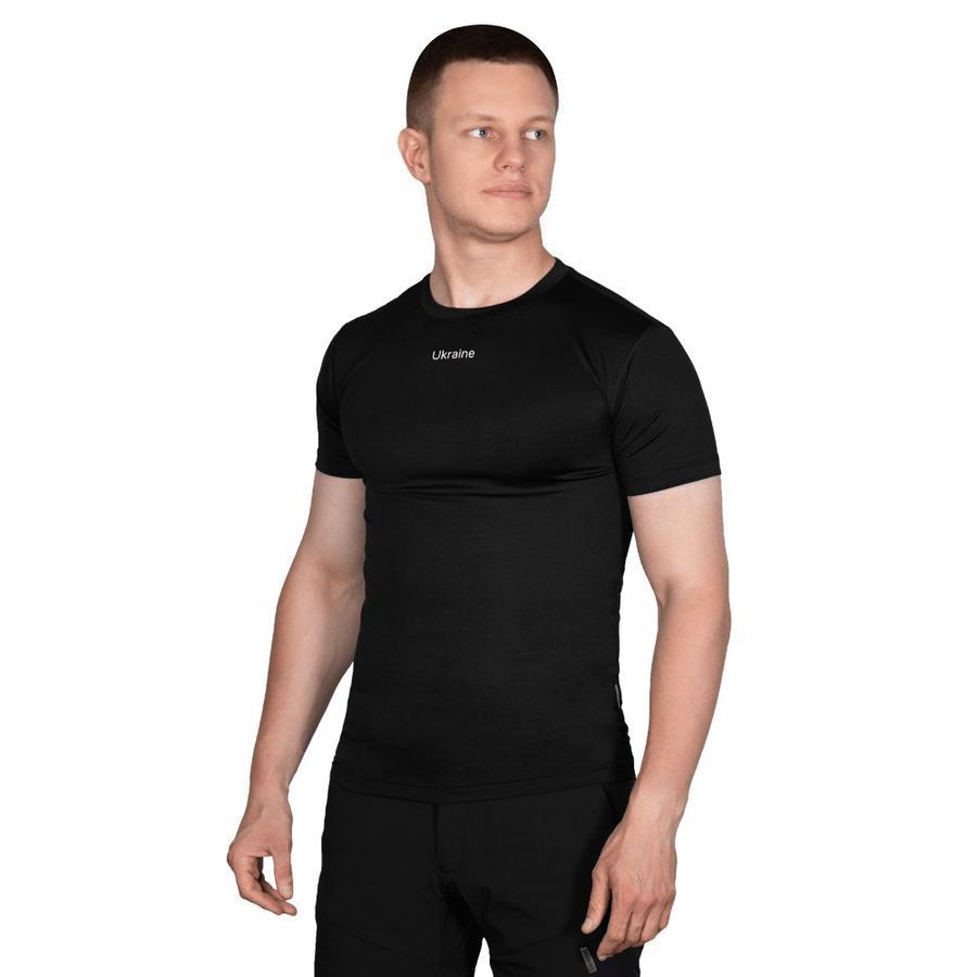 Футболка Lava Carbon черная Camotec фото