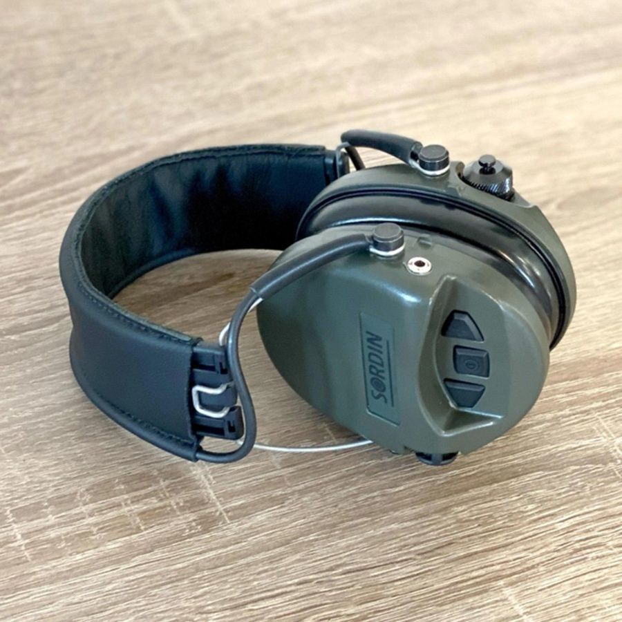 Активні навушники для стрільби Sordin Supreme Pro Headband Green (75302-S) фото