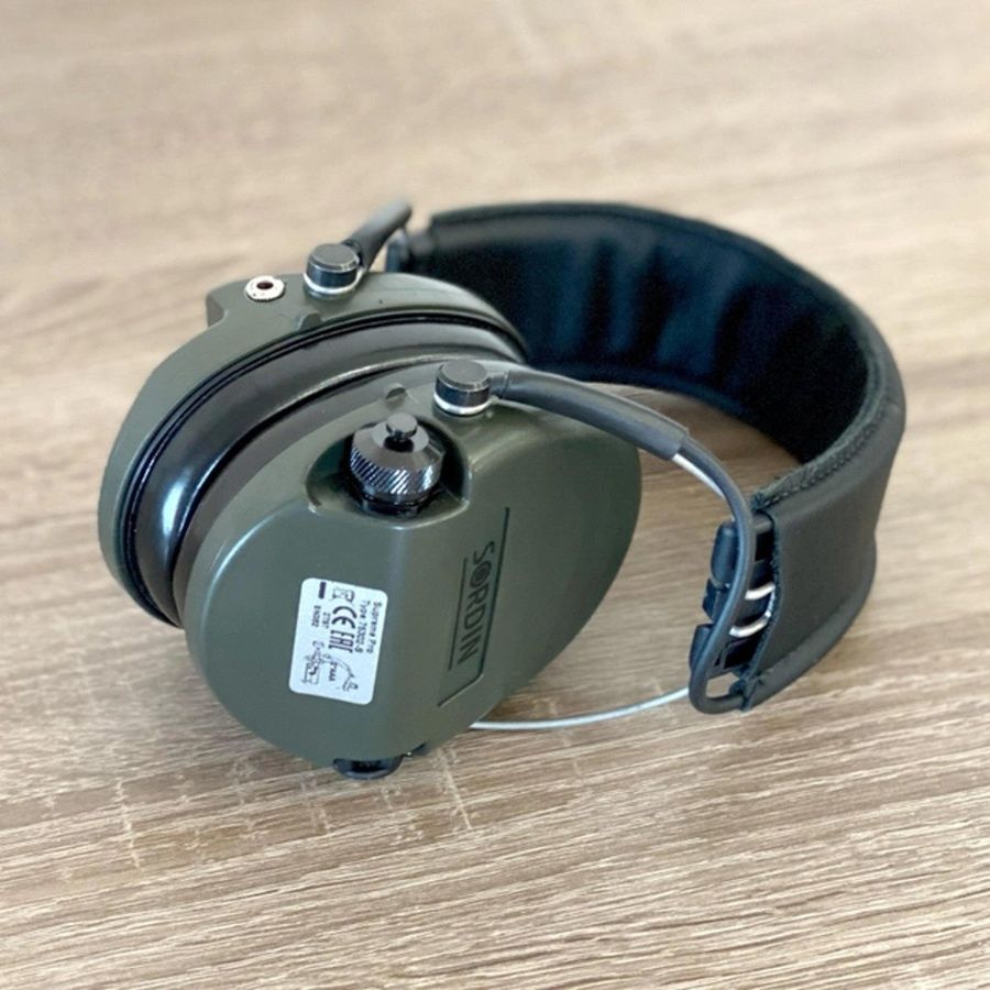 Активні навушники для стрільби Sordin Supreme Pro Headband Green (75302-S) фото