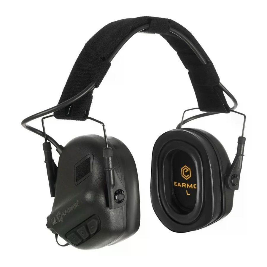 Активні захисні навушники Earmor M31 PLUS (BK) Black фото