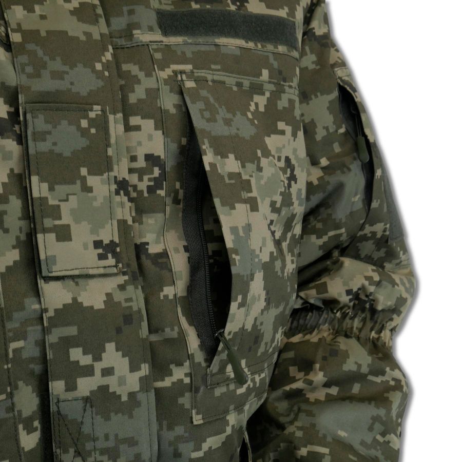 Зимний костюм военный Water Repellent Gen 6 Пиксель (бушлат + Брюки) Militex фото