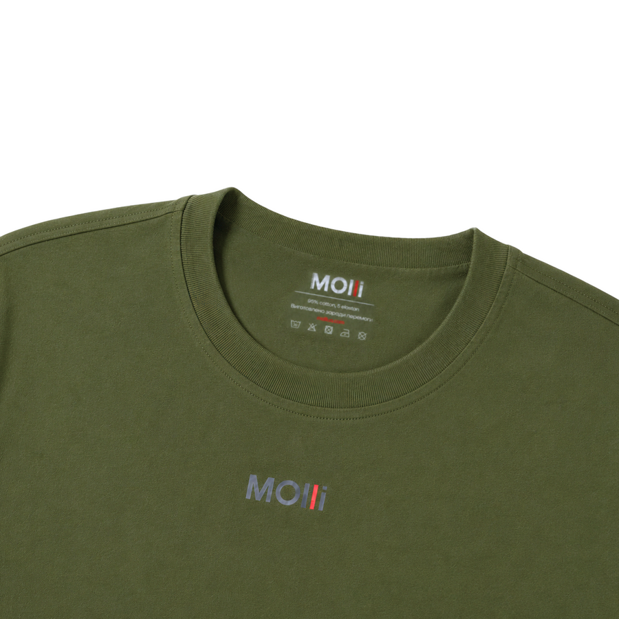 Чоловіча футболка Олива MOLLI фото