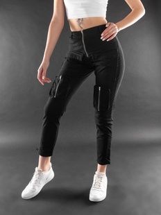 Брюки карго BEZET Jane чорний фото