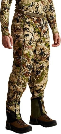 Охотничьи зимние брюки Kelvin Lite Down 3/4 Optifade Subalpine Sitka Gear фото