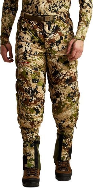 Охотничьи зимние брюки Kelvin Lite Down 3/4 Optifade Subalpine Sitka Gear фото