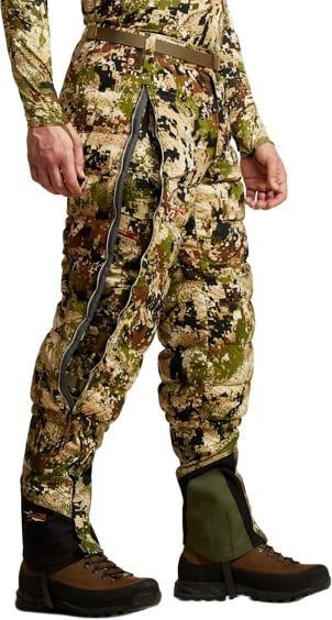 Охотничьи зимние брюки Kelvin Lite Down 3/4 Optifade Subalpine Sitka Gear фото