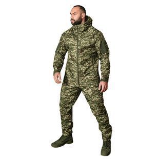 Демісезонний чоловічий костюм-військовий комплект Stalker SoftShell Vent. Хижак НГУ Camotec фото