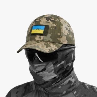 Кепка UATAC Пиксель из велкро L фото