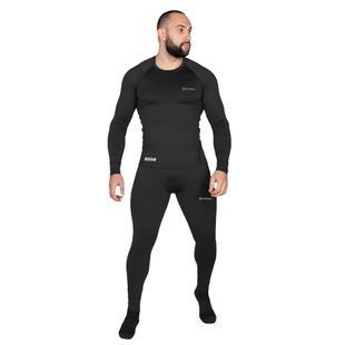 Мужской комплект термобелья LVL1 черный Camotec фото