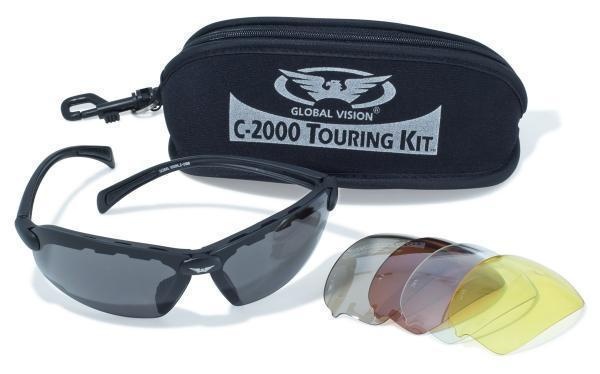 Окуляри зі змінними лінзами Global Vision C-2000 Touring Kit змінні лінзи фото