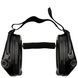 Активні навушники для стрільби Sordin Supreme Pro-X Neckband Black із заднім тримачем під шолом фото 1