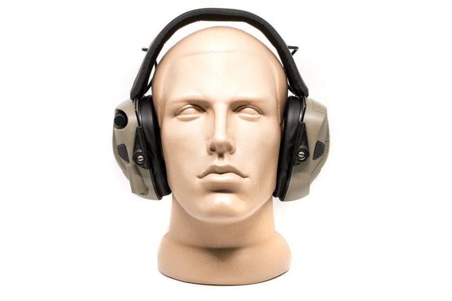 Активные наушники противошумные защитные Venture Gear AMP NRR 26dB с Bluetooth (койот) фото