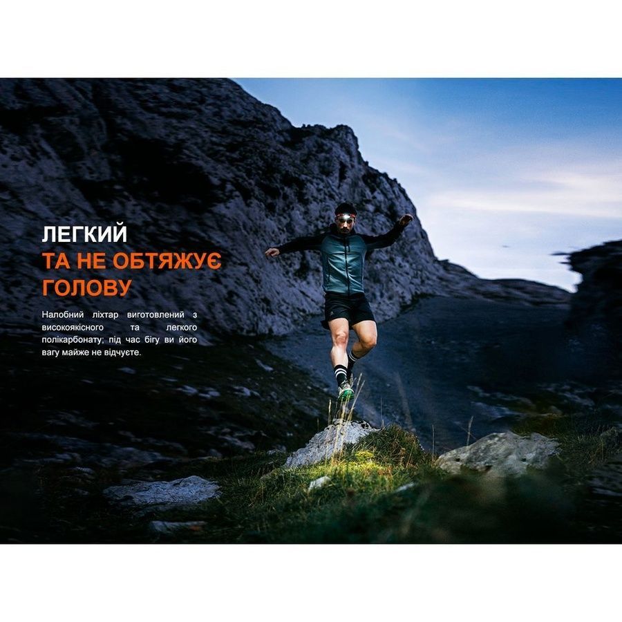 Фонарь налобный Fenix HL18R-T V2.0 черный фото