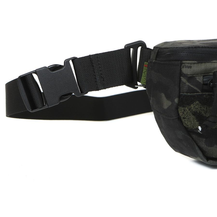 Тактическая сумка &ndash; поясная бананка, Black MultiCam, MolliUA фото