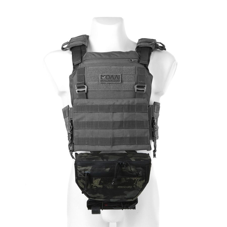 Тактическая сумка &ndash; поясная бананка, Black MultiCam, MolliUA фото