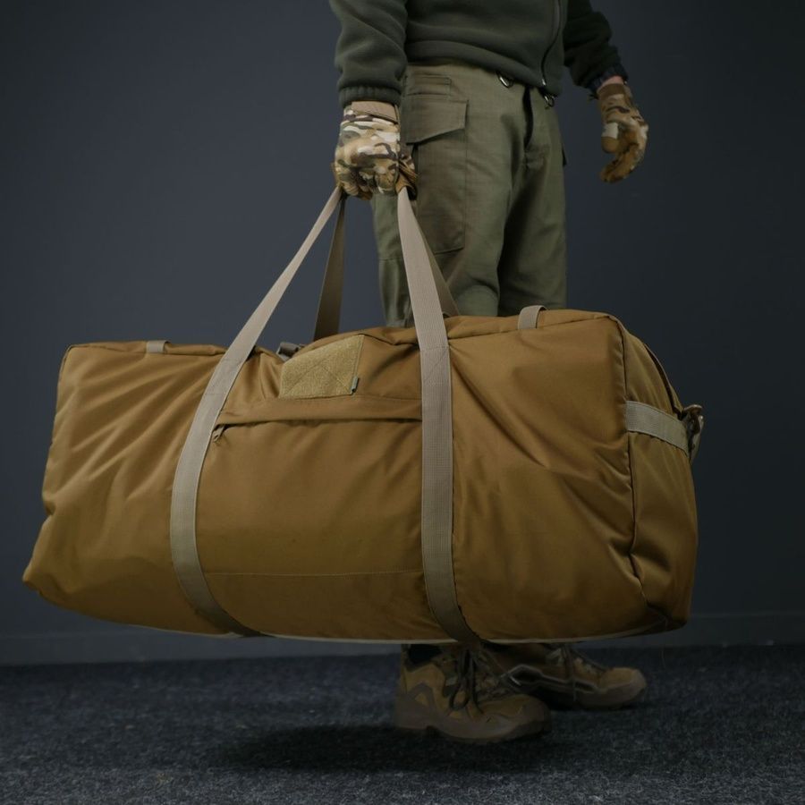 Сумка тактична Kiborg Military bag 130L Coyote фото