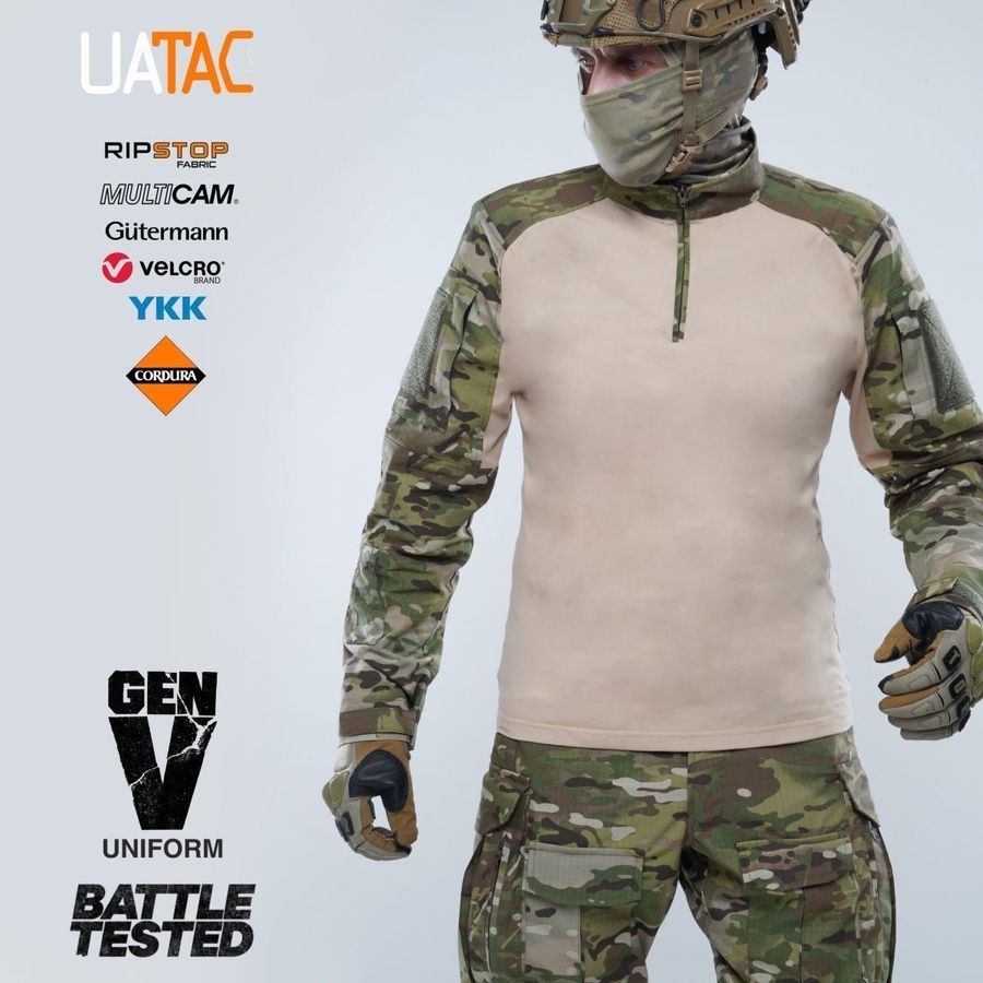 Демісезонний військовий комплект Штани + Убакс Gen 5.3 Multicam Original UATAC фото