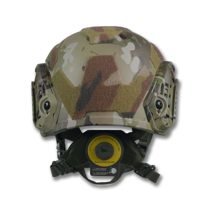Кевларовый шлем FAST Kevlar GEN III AGGRESSIVE Multicam фото