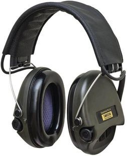 Активні навушники для стрільби Sordin Supreme Pro X Headband Green (75302-X/L-S) фото
