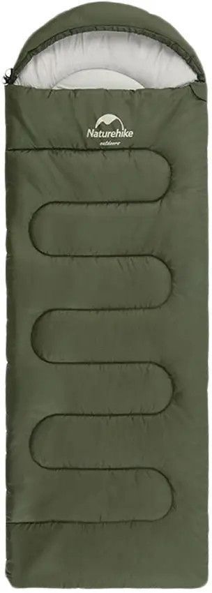 Спальный мешок Norfin Scandic Comfort 350 0&deg;- (-10 &deg;) 220х80см NF правый зелёный фото