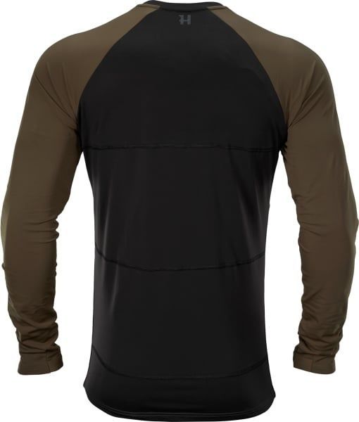 Лонгслив Harkila Heat Control 3XL Зелёный/Чёрный фото