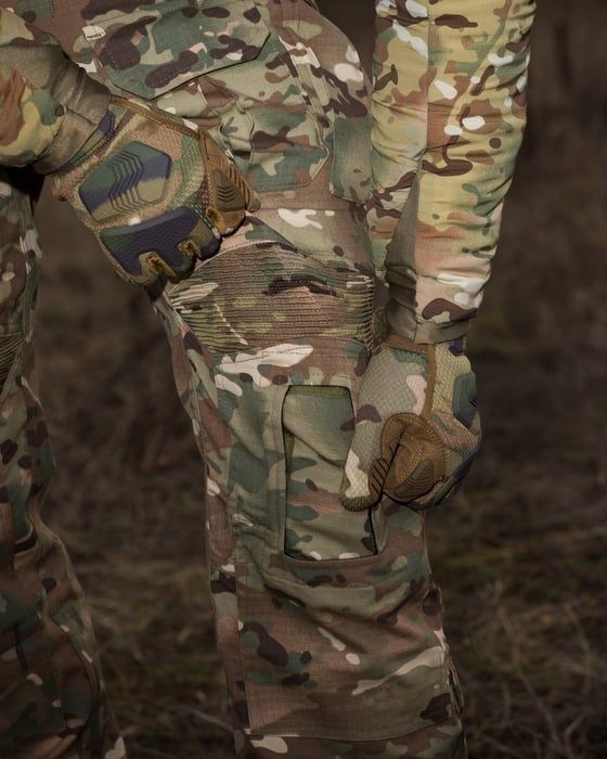 Штани карго тактичні BEZET Штурм 2.0 мультикам фото