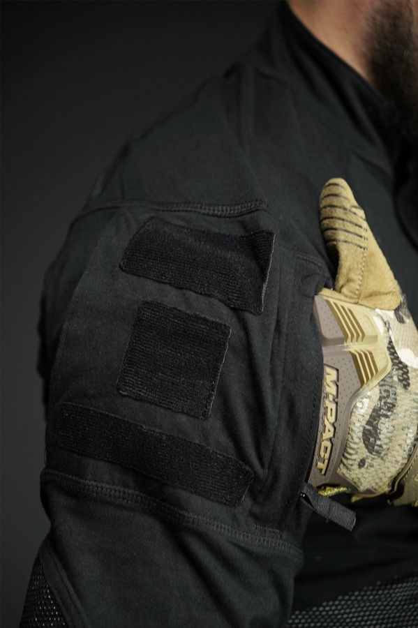 Бойова сорочка Tactical Series Long Sleeve з довгим рукавом та кишенями на плечах фото