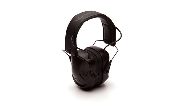 Активні навушники протишумні захисні Venture Gear AMP NRR 26dB з Bluetooth (чорні) фото
