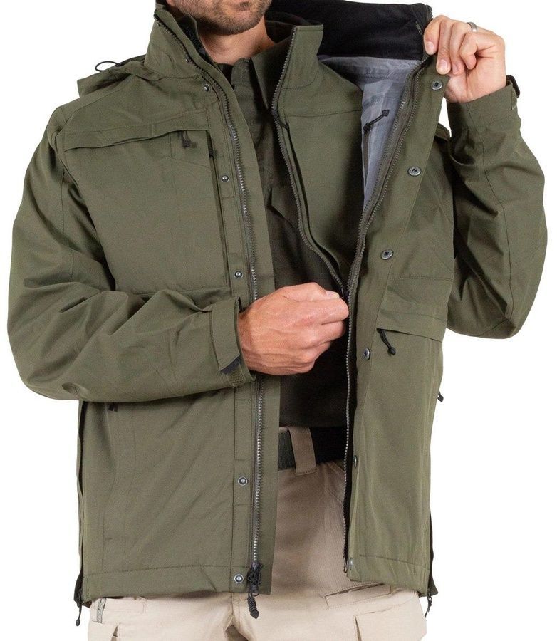 Куртка First Tactical Tactix System Parka S Темно синій фото