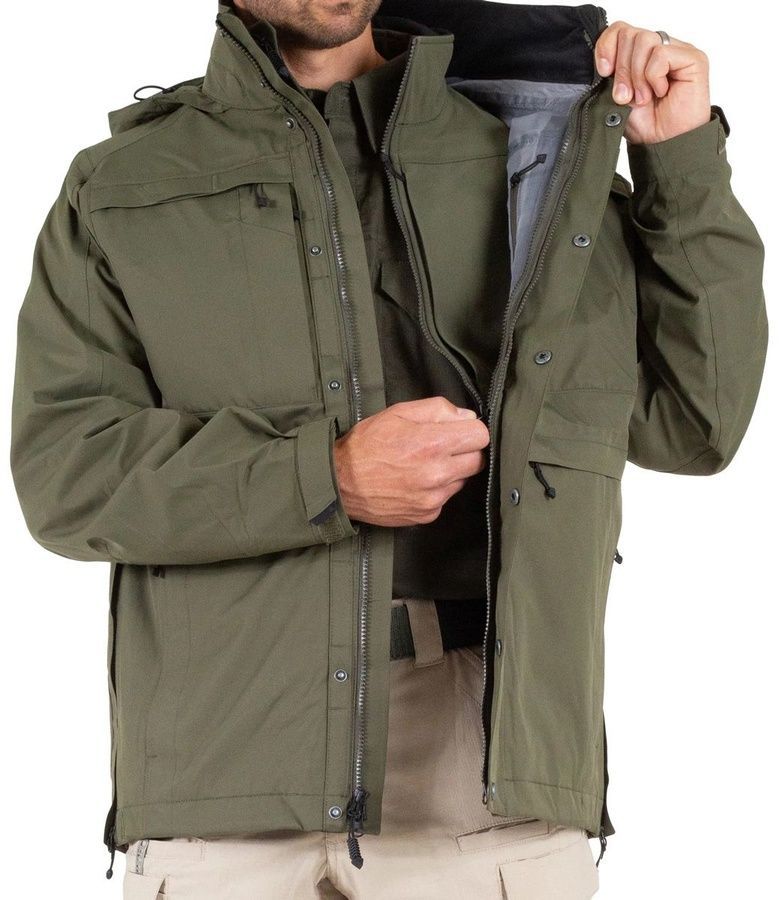 Куртка First Tactical Tactix System Parka S Темно синій фото