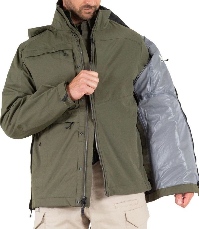 Куртка First Tactical Tactix System Parka S Темно синій фото