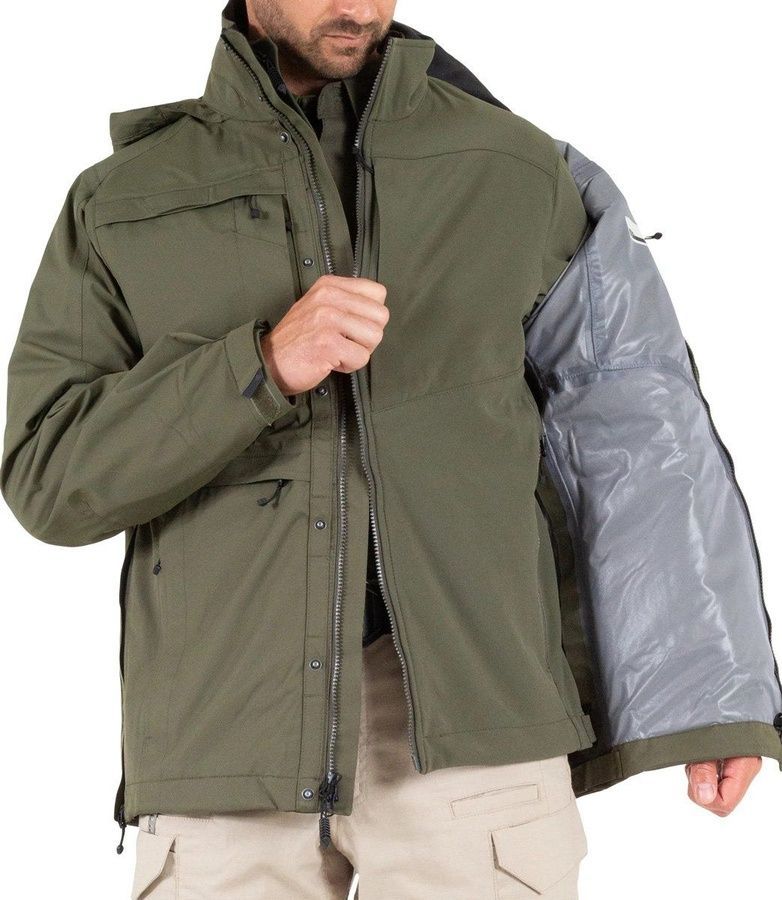 Куртка First Tactical Tactix System Parka S Темно синій фото