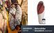 Спальник з натуральним пухом Naturehike Snowbird NH20YD001, p-р L, коричневий 380 г фото 15