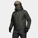 Тактическая зимняя куртка UATAC Basic Olive (Оливка) Membrane Climashield Apex 136 фото 2
