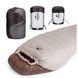 Спальник з натуральним пухом Naturehike Snowbird NH20YD001, p-р L, коричневий 380 г фото 8