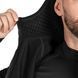Мужская тактическая флисовая кофта Plast Hood Gridshell Черная (New) Camotec фото 6